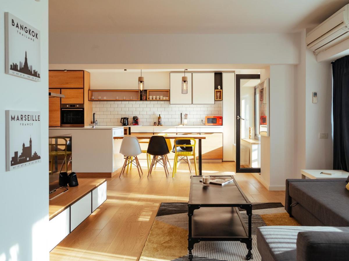 Central Modern Design Apartment بوخارست المظهر الخارجي الصورة